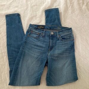 Women’s J. Crew High Rise Skinny jeans Size 28T